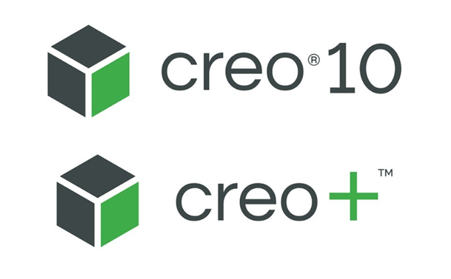 Creo10とCreo+ロゴ